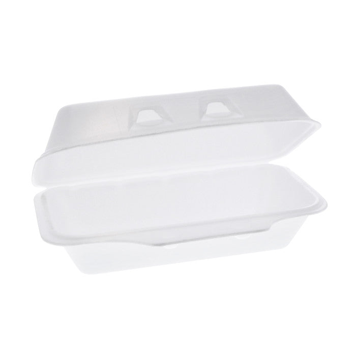 Vented Foam 1-Compartment Takeout Container, 8.75