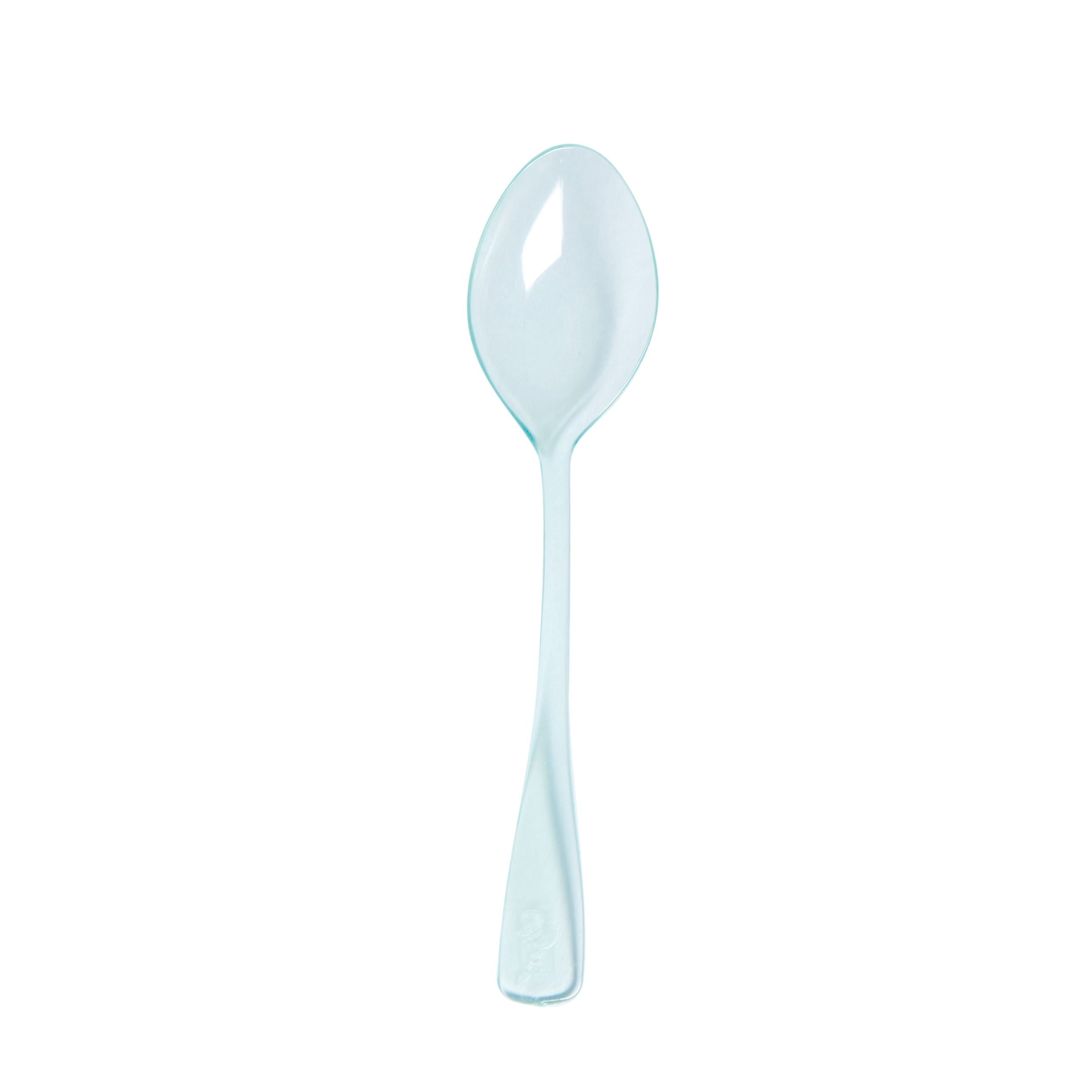 Amuse Bouche Plastic Mini Spoon, Clear, 4.2