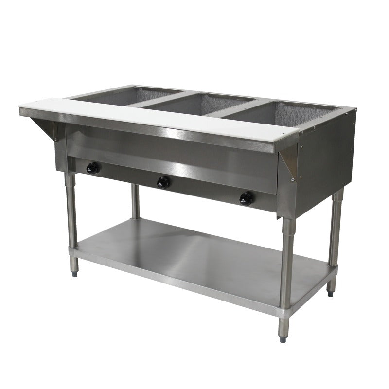 Advance Tabco HF-3G-NAT-X Hot Food Table, Natural Gas, 47-1/8