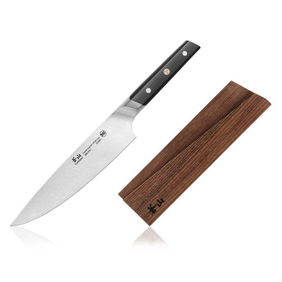 Cangshan Cutlery 1020908 TC Series Chef Knife and Wood Sheath Set, 8