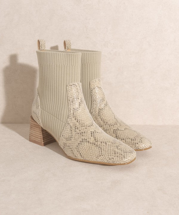 OASIS SOCIETY Geraldine - Sock Bootie (Online Only)