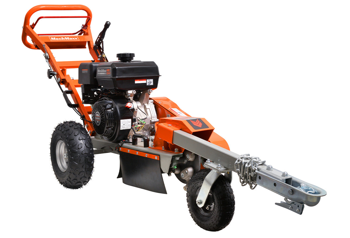 MechMaxx 15HP 420cc Gasoline Engine Stump Root Grinder