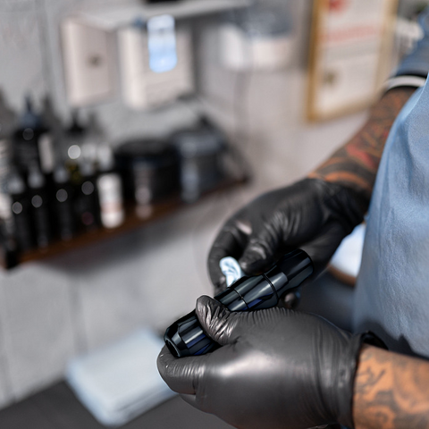 Tattorist Washing Away Surface Grime for Biomaser Wireless Tattoo Machine