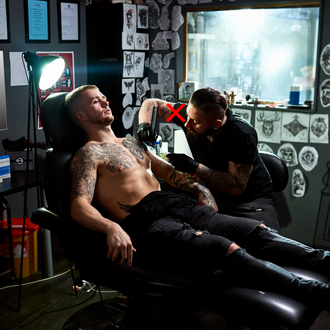 Incorrect show:Tattorist Working for a Strong and Cool Man