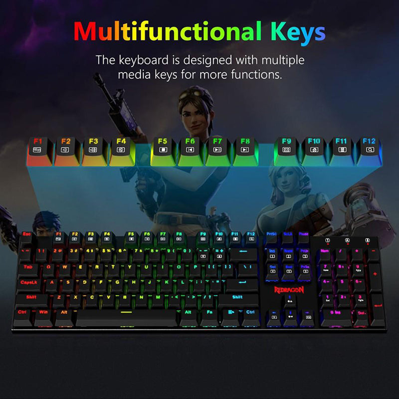 Redragon K565-RGB Wired Mechanical keyboard US Layout