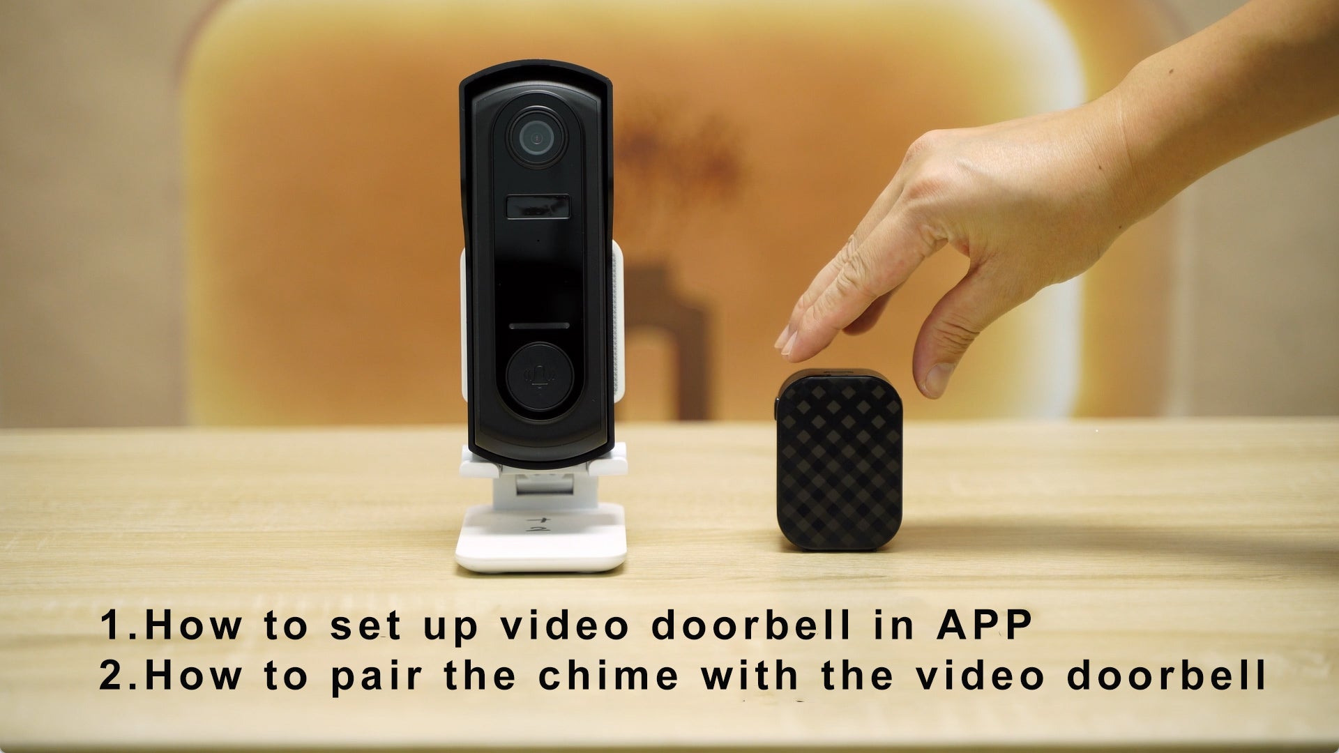 How to set up video doorbell in APP