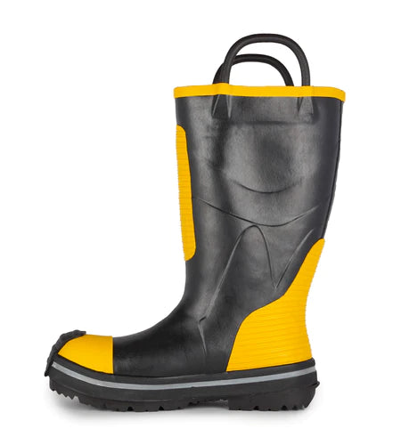 Firefighter boots Guardian, Black & Yellow