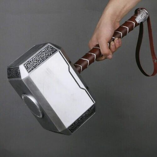 Marvel Avengers Thor Hammer Halloween Cosplay Props Costume Accessories