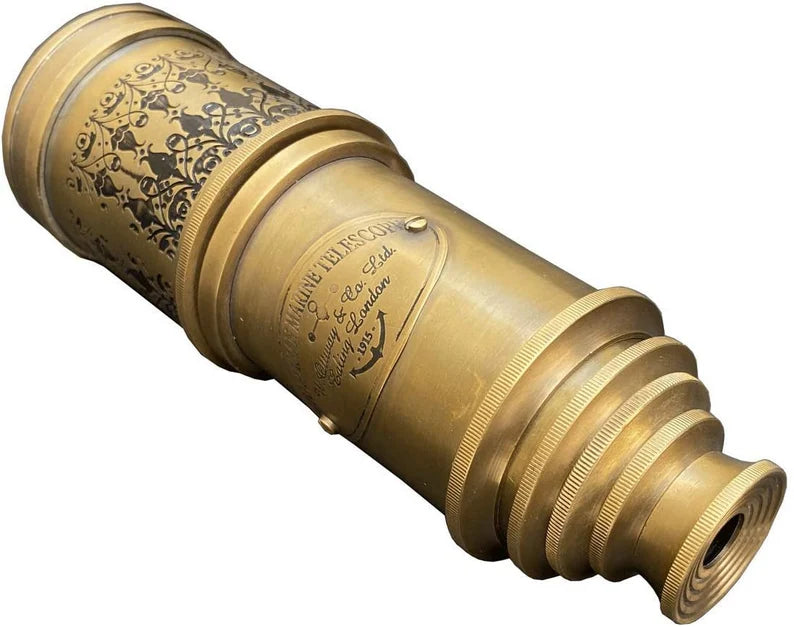 Maritime Antique Brass Telescope 18