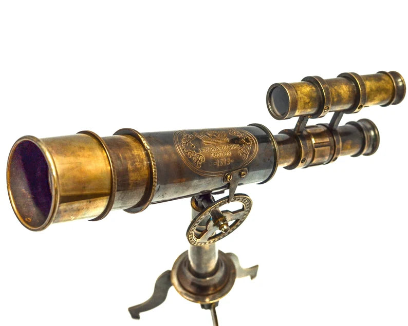 Antique Brass Nautical Vintage Harbor Master Maritime Ship Pirates Spyglasses Telescope