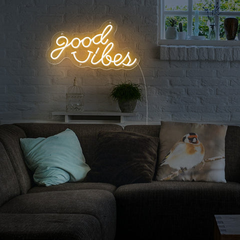 neon sign for room