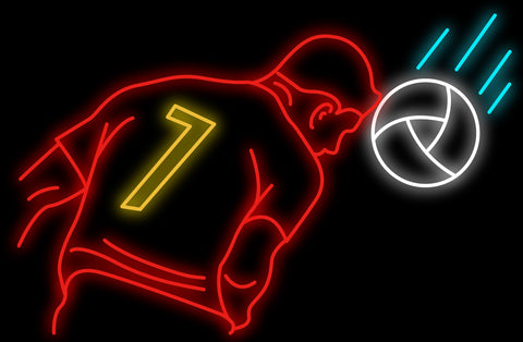 Cristiano Ronaldo neon sign