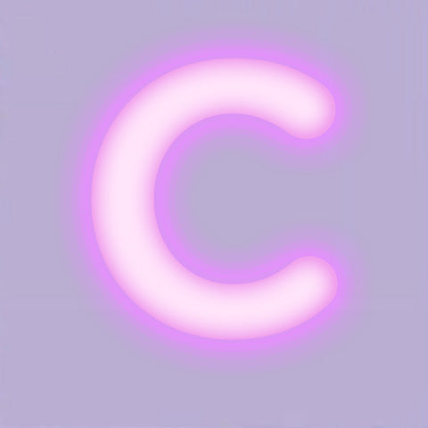 Purple Neon Sign