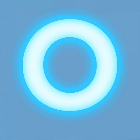 Blue Neon Sign