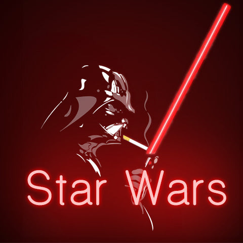star wars neon sign