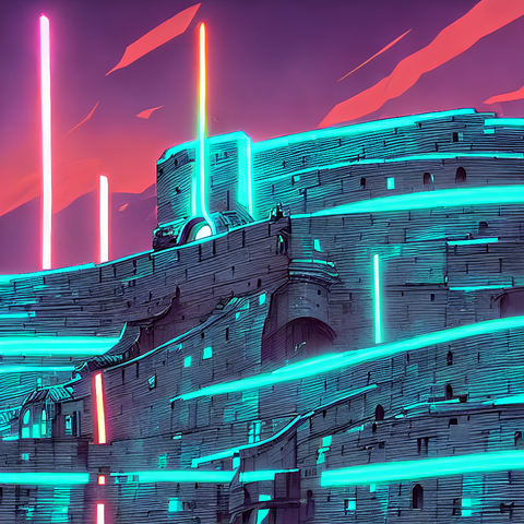 Great Wall Neon Sign