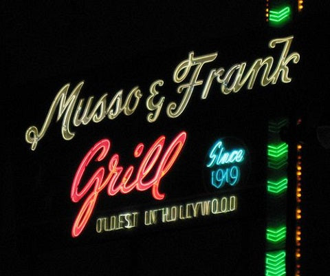 Musso & Frank Grill neon sign