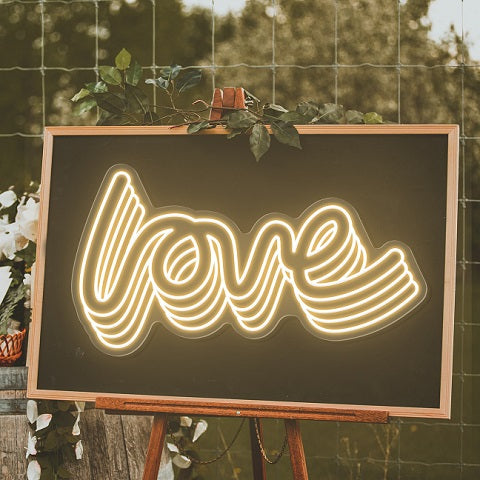 love letters neon sign