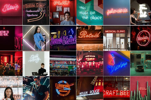 alll neon signs