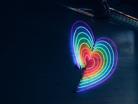 neon sign size