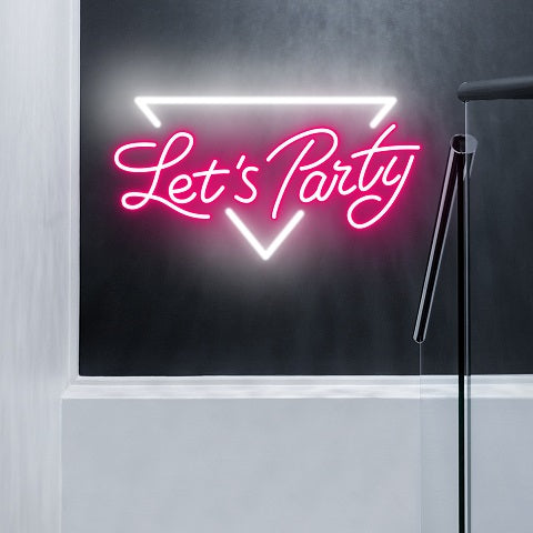 party neon sign