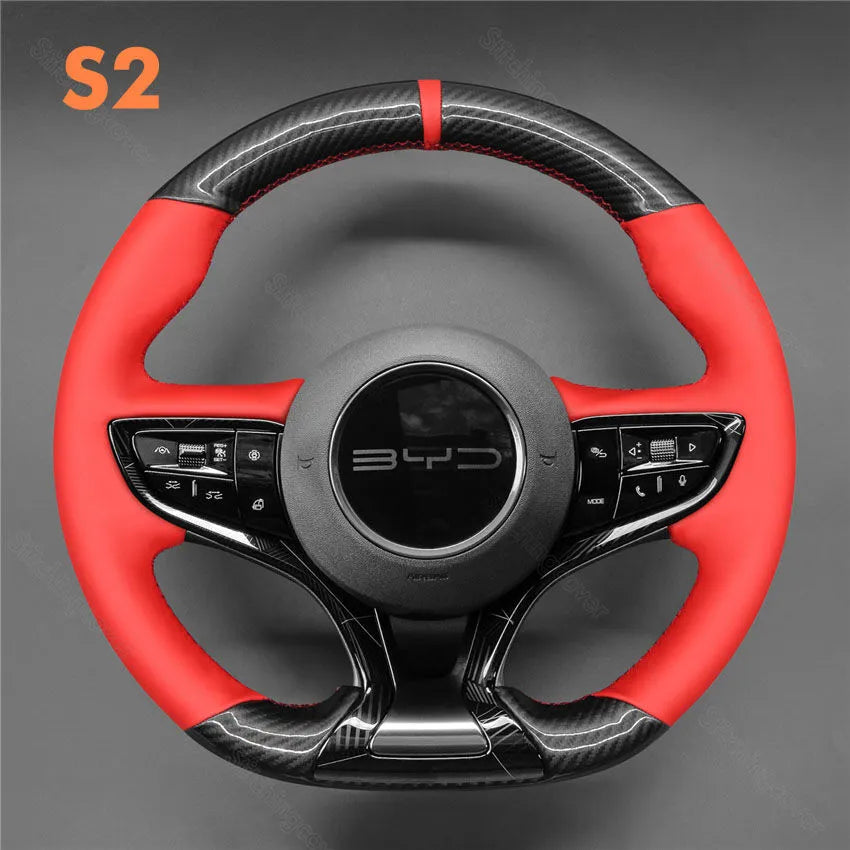 Steering Wheel Cover for BYD Atto 3 Dolphin 2022 2023 2024