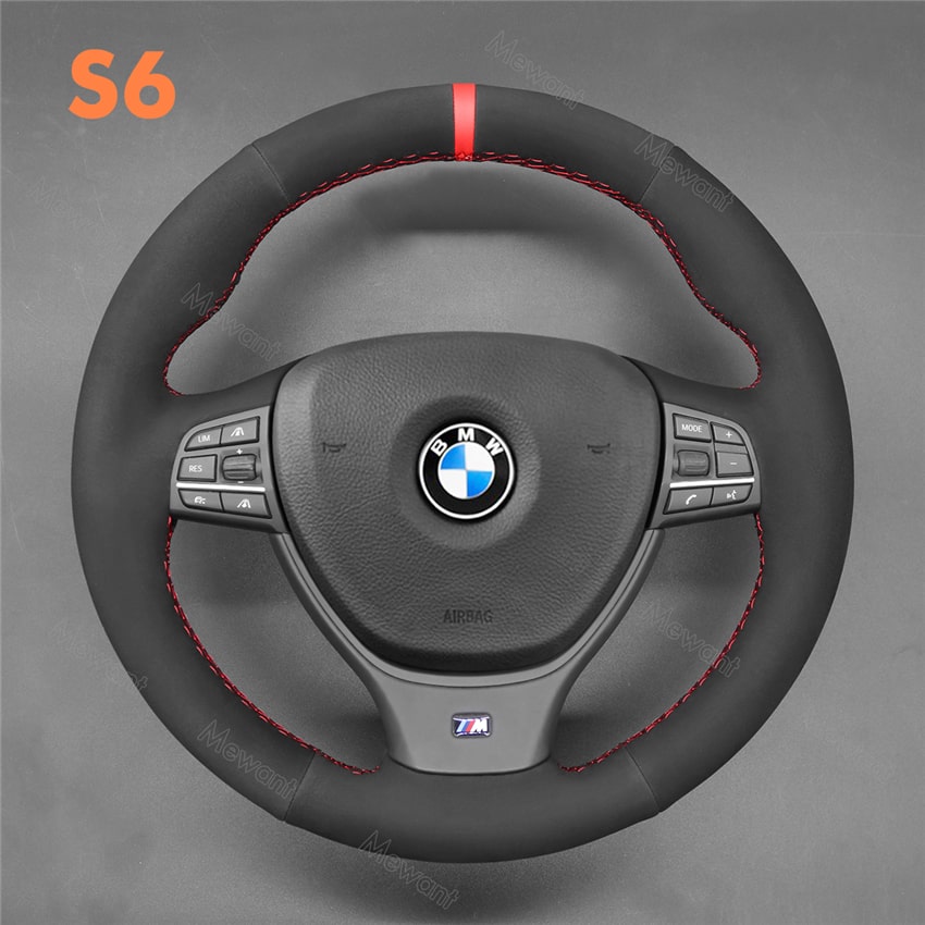 Steering Wheel Cover For BMW F01 F02 F06 F10 F11 F12 F13