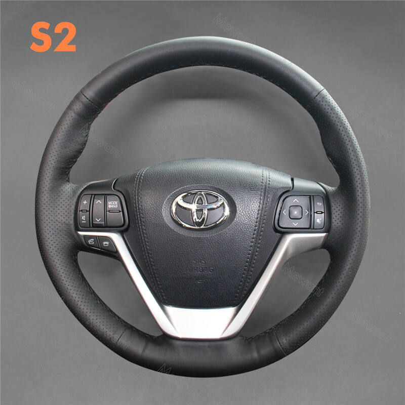 Steering Wheel Cover for Toyota Highlander 2013-2020 Sienna 2015-2020
