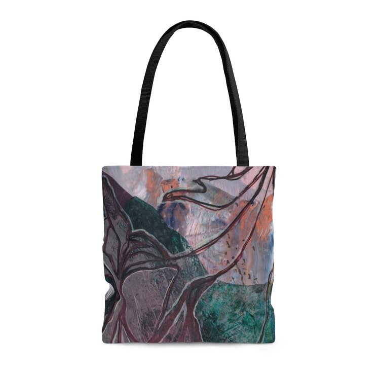 Art print tote bag by Nastia Craig