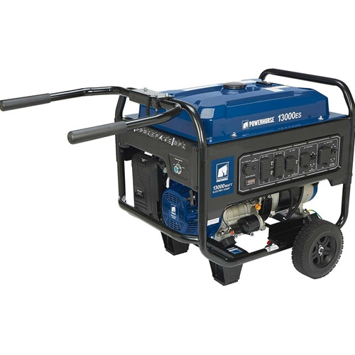 K & M Manufacturing Powerhorse Portable Generator - 13000 Watts & Electric Start