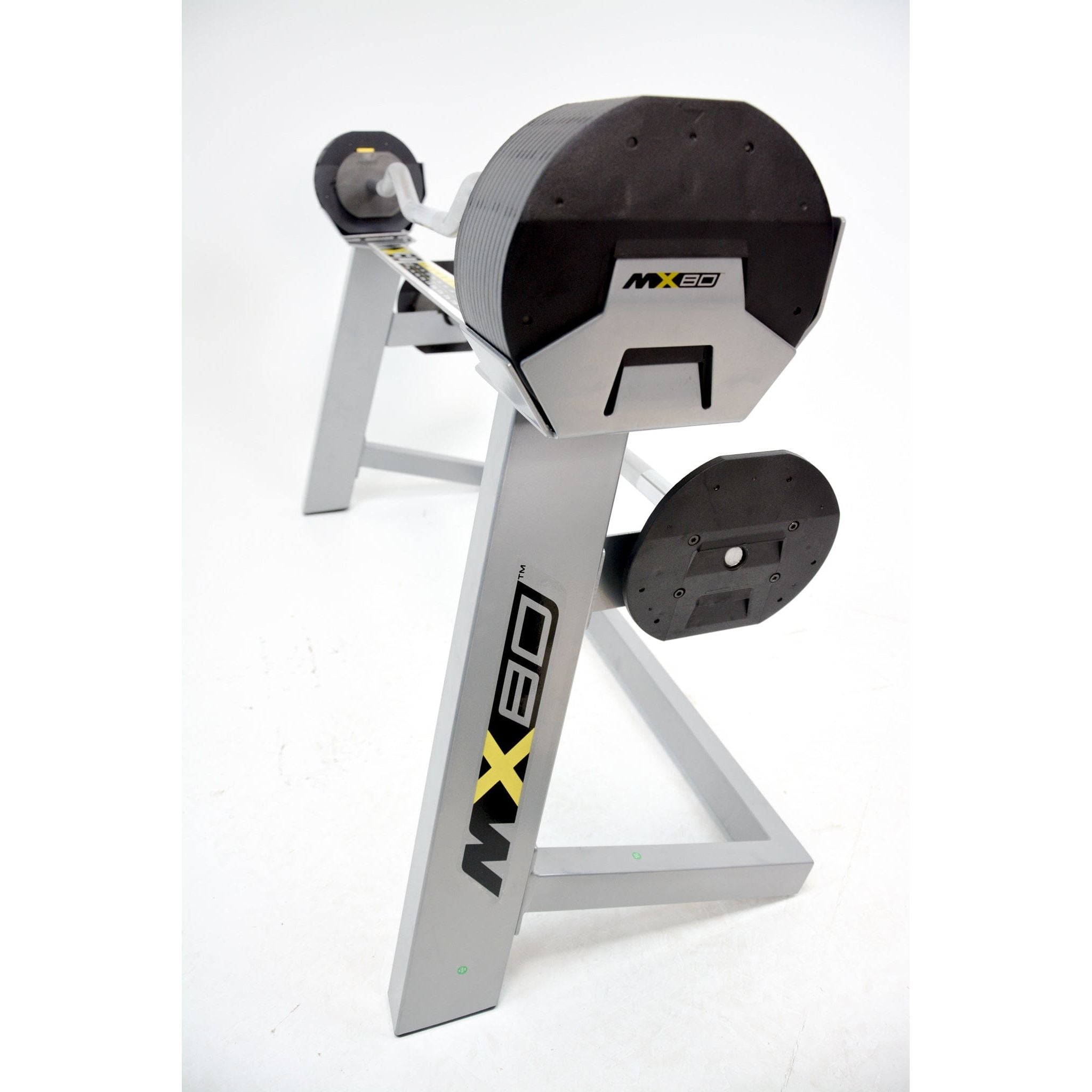 MX80 Rapid Change Adjustable Barbell / Curl Bar System (20 lbs to 80 lbs)