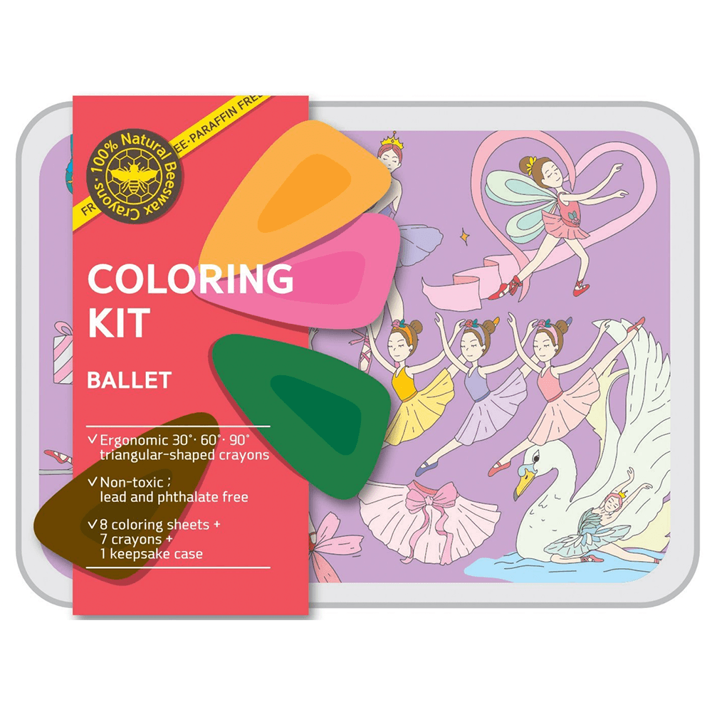 Mini Coloring Kit - Ballerina