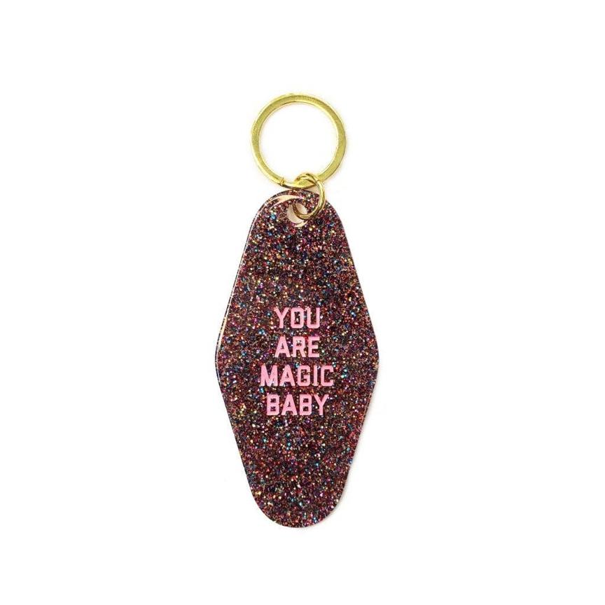 You Are Magic Baby Glitter Motel Keytag