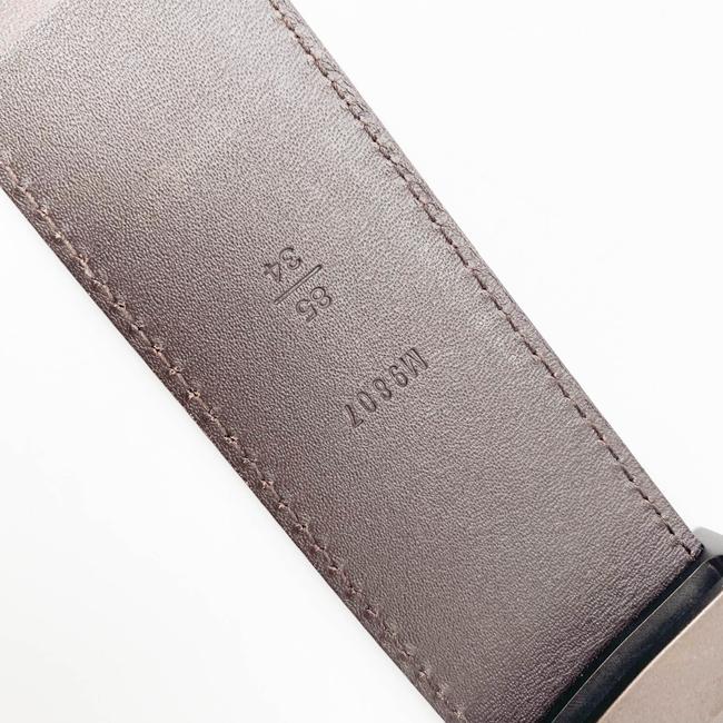 Louis Vuitton Brown Damier Ebene 40mm Lv Initiales 85 34 Belt