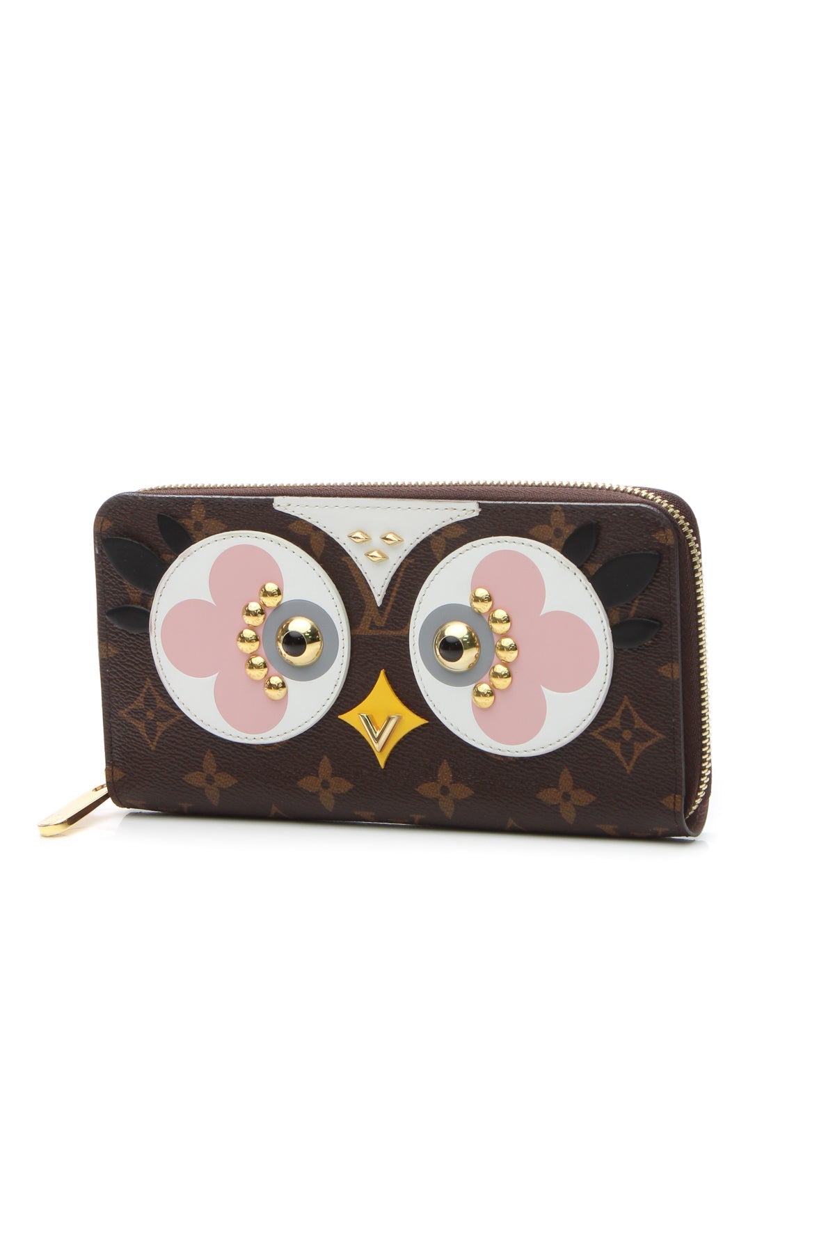 Owl Zippy Wallet - Monogram