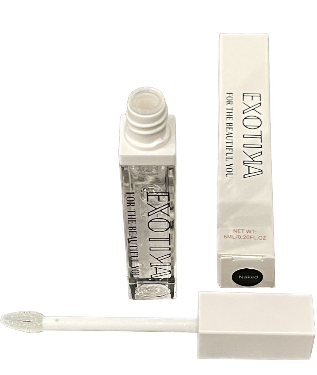 Exotika Beauty Clear Lip Gloss Naked