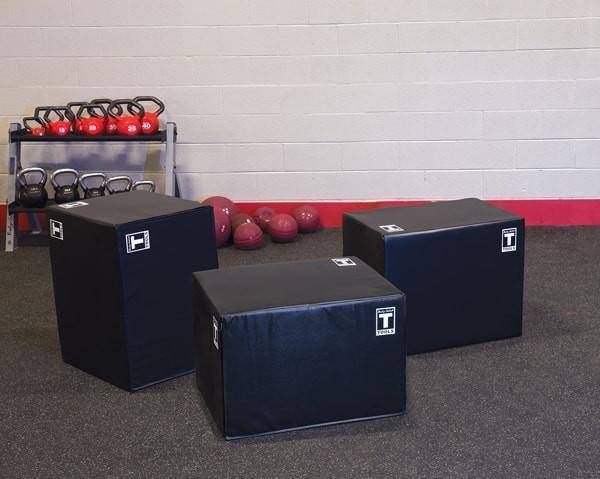 BODY-SOLID TOOLS THREE WAY SOFT PLYO BOX BSTSPBOX