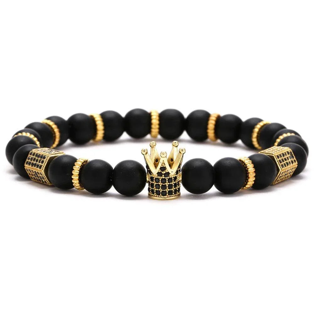 Crown Hexagon Zircon Bracelet