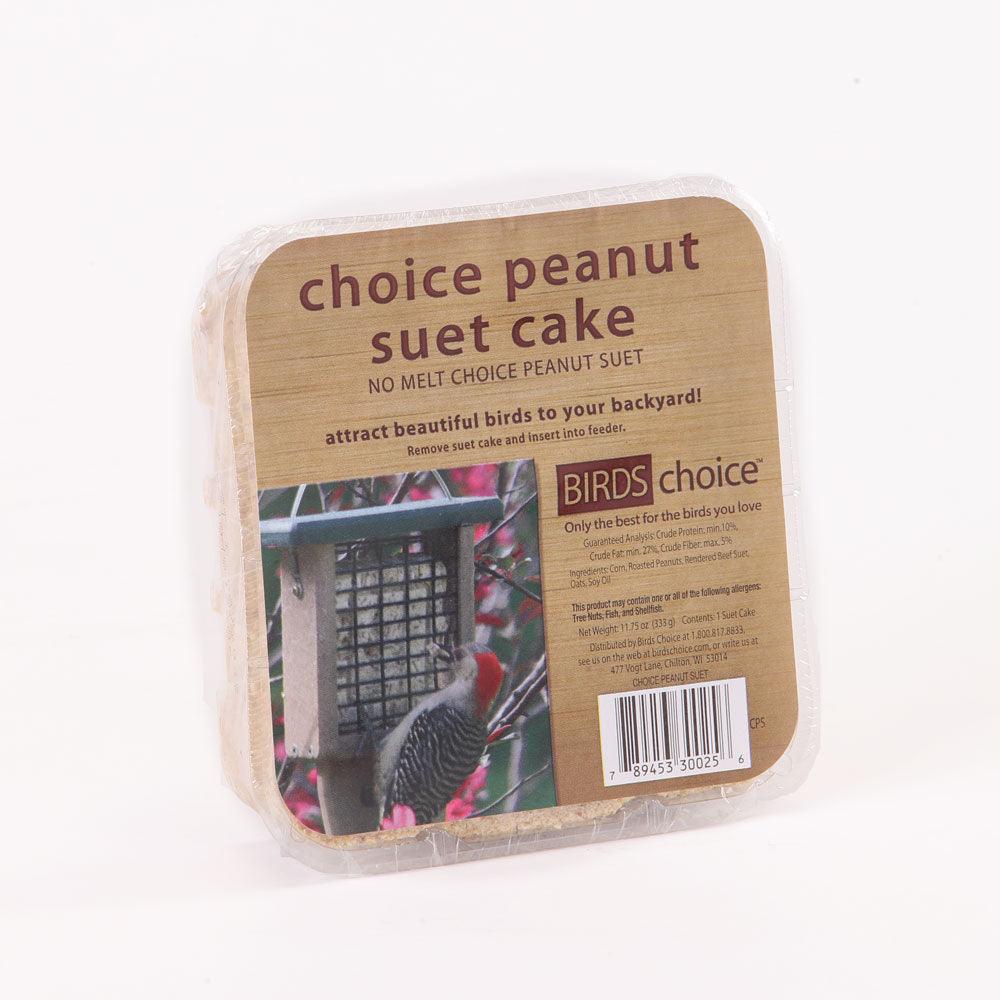 Birds Choice Peanut Suet Cake - 11.75 oz
