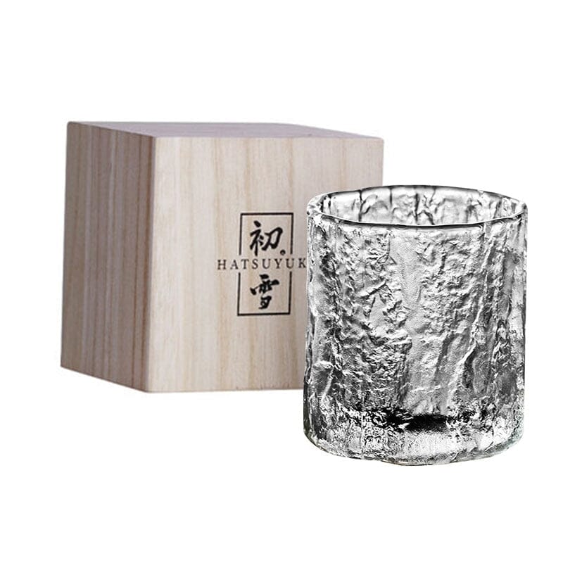 Vintage Japanese Hatsuyuki Tokyo Whisky Glass 8oz