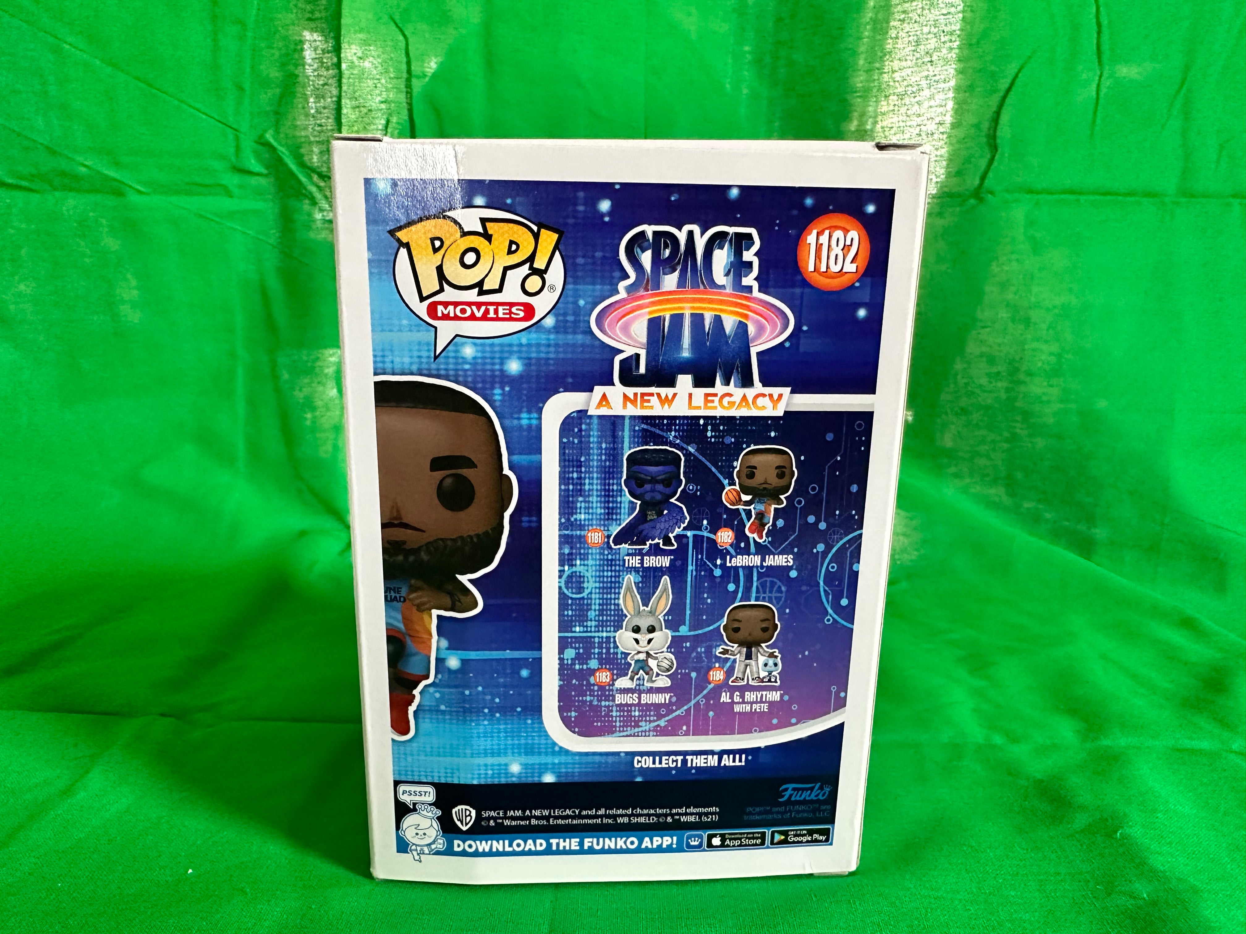 LeBron James Hand Signed Space Jam Funko POP W/COA