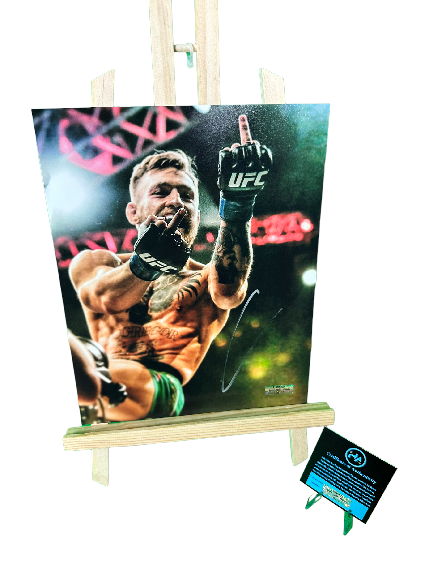 Conor McGregor Hand Signed UFC 8x10 Photo w/COA