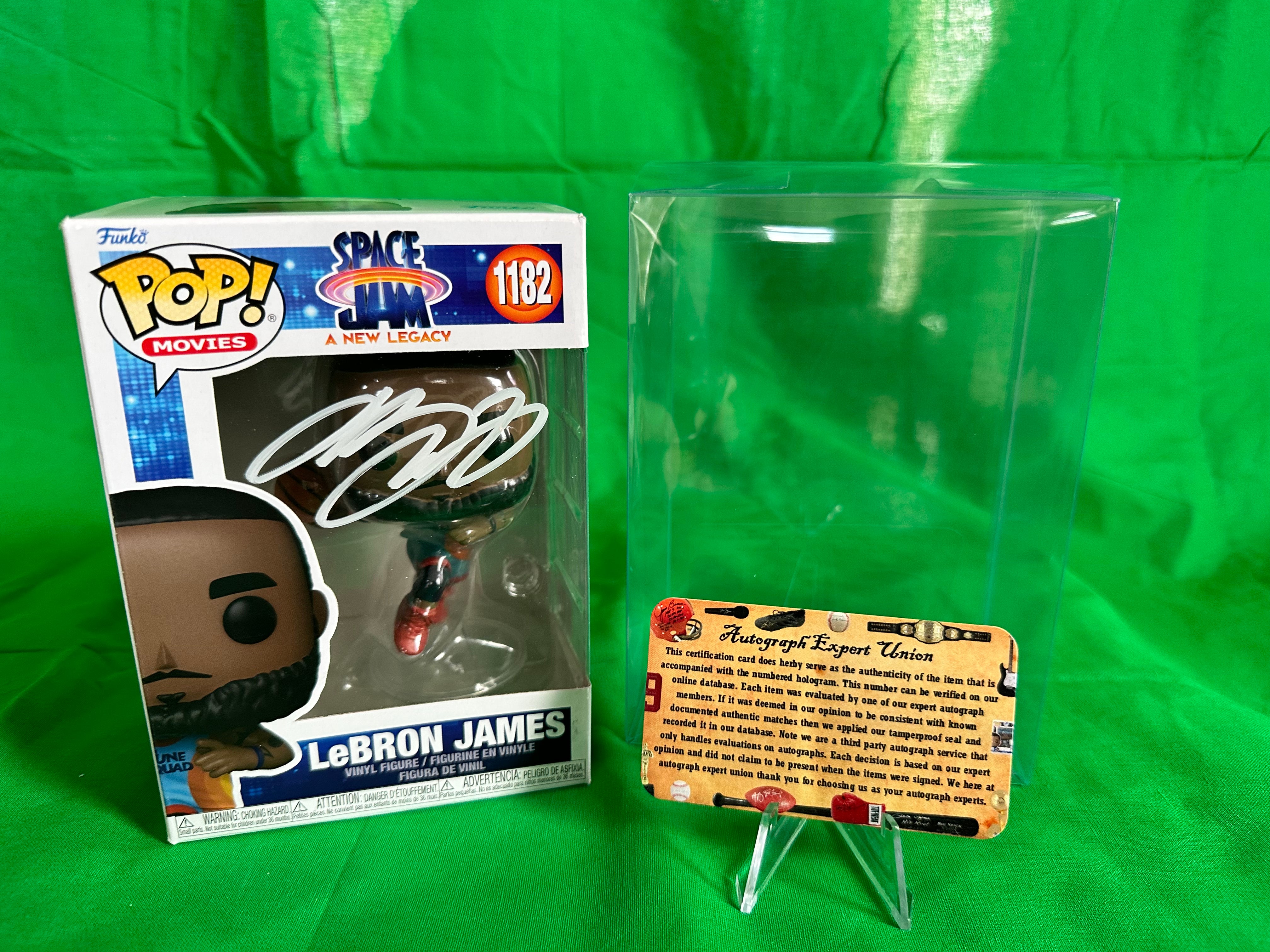 LeBron James Hand Signed Space Jam Funko POP W/COA