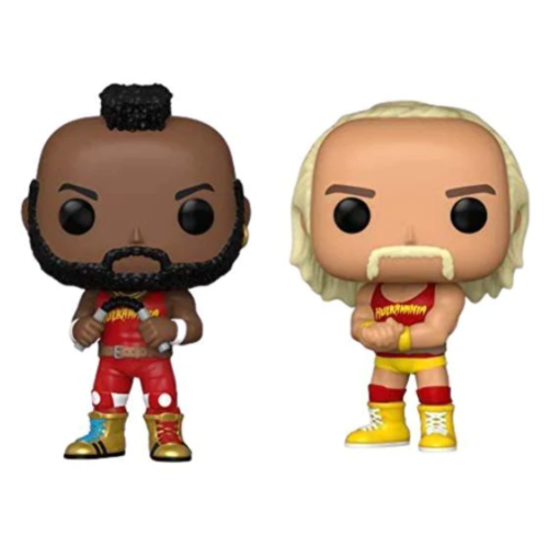 Hulk Hogan & Mr. T 2 Pack Funko Pop Amazon Limited Edition