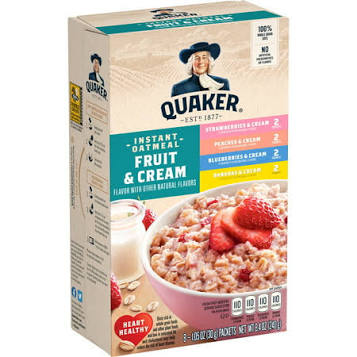 QUAKER Fruit and Cream