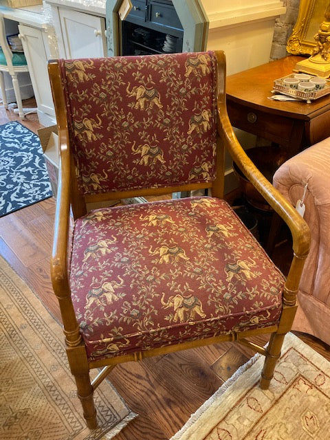 Pair of Faux Bamboo Chairs