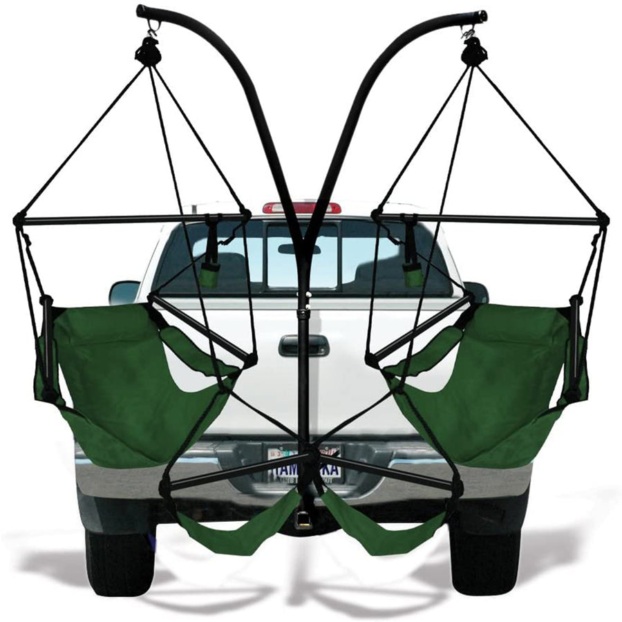 hammaka hammocks trailer hitch stand with aluminum dowel hammock