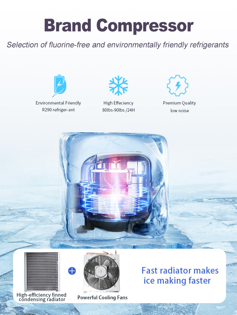 SY100 ice maker details