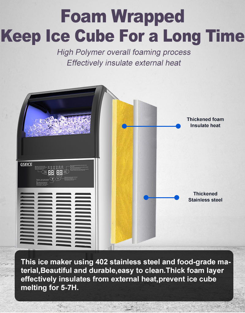 SY100 ice maker details