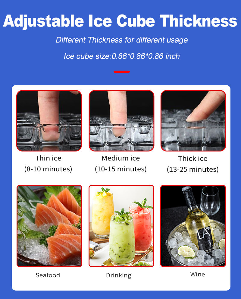 SY100 ice maker details